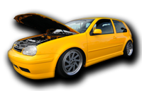yellow golf